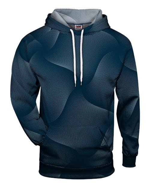 Badger 1413 Men's Warp Hooded Sweatshirt