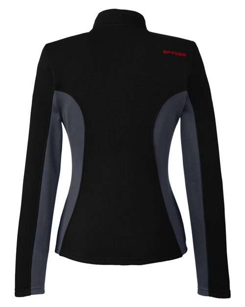 Spyder 187335 Women's Constant Full-Zip Sweater Fleece Jacket