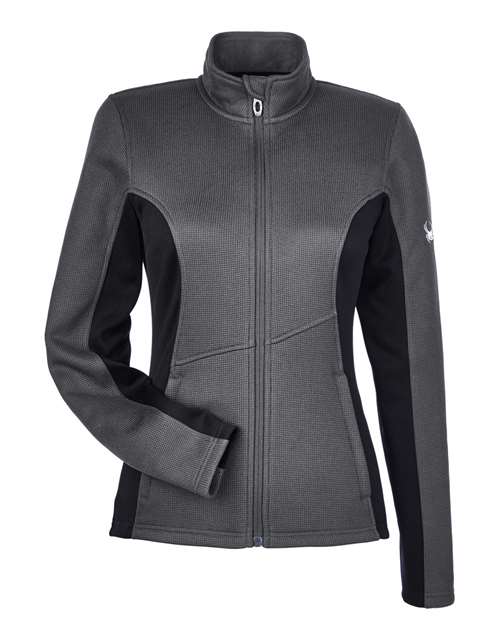 Spyder 187335 Women's Constant Full-Zip Sweater Fleece Jacket