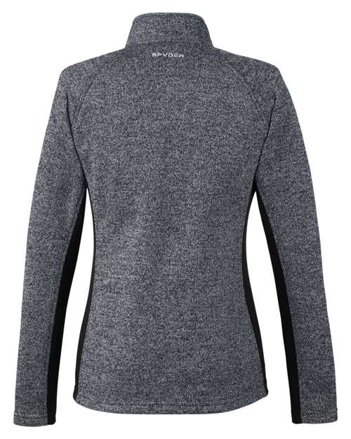 Spyder S16562 Women's Constant Half-Zip Sweater Fleece Pullover