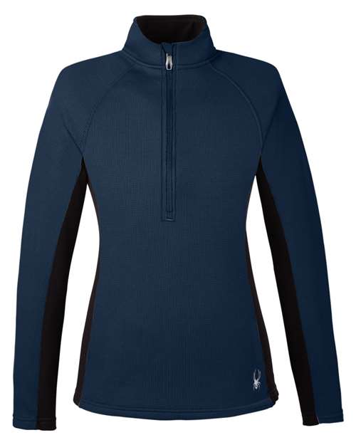 Spyder S16562 Women's Constant Half-Zip Sweater Fleece Pullover