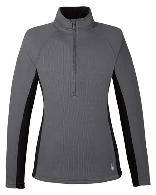 Spyder S16562 Women's Constant Half-Zip Sweater Fleece Pullover