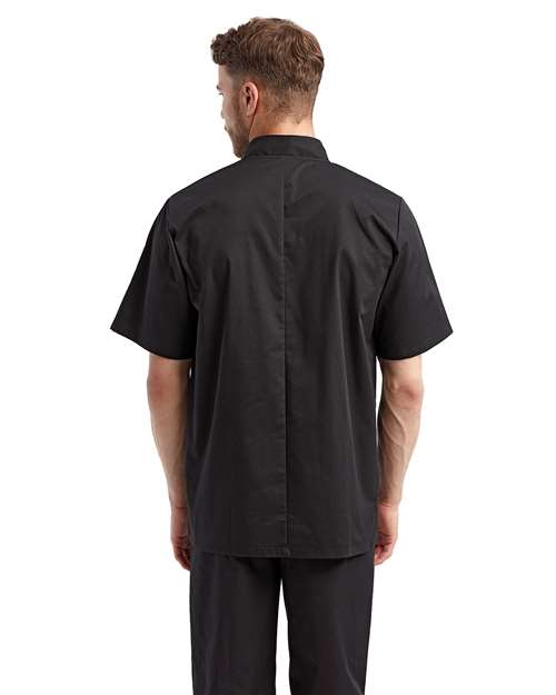 Artisan Collection by Reprime RP656 Unisex Short Sleeve Recycled Chef Coat