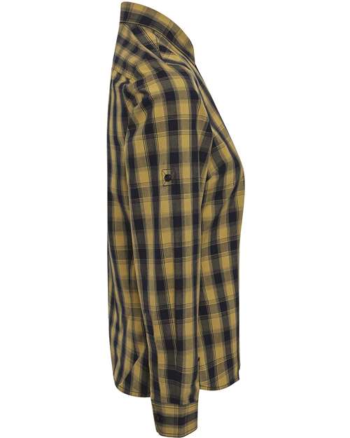 Artisan Collection by Reprime RP350 Women's Mulligan Check Cotton Dress Shirt