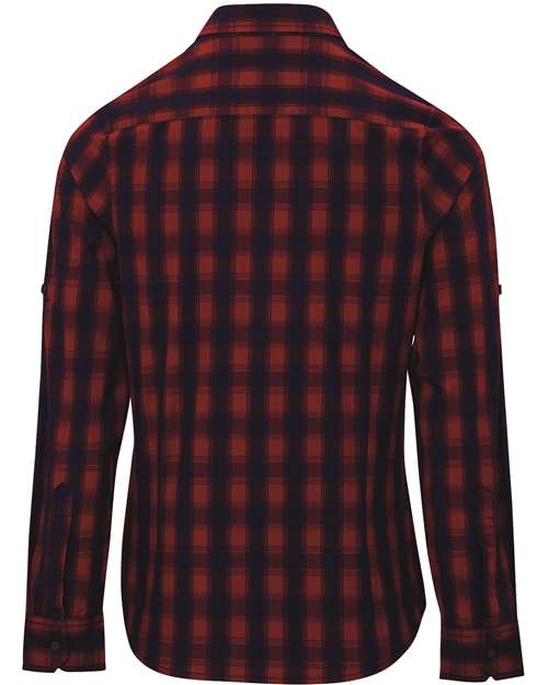 Artisan Collection by Reprime RP350 Women's Mulligan Check Cotton Dress Shirt