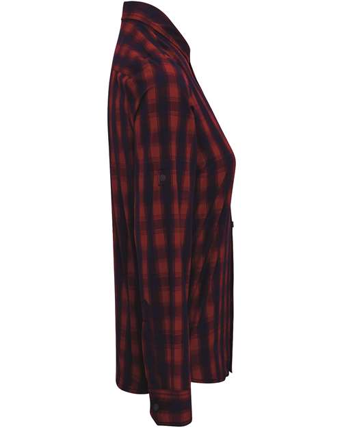 Artisan Collection by Reprime RP350 Women's Mulligan Check Cotton Dress Shirt
