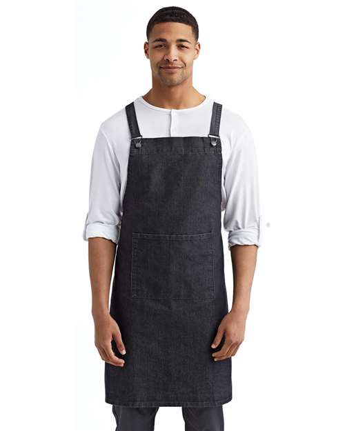 Artisan Collection by Reprime RP129 Cross Back Barista Bib Apron