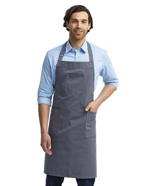 Artisan Collection by Reprime RP132 Chino Bib Apron