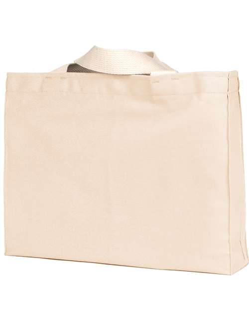 Bayside BA750 USA-Made Canvas Medium Gusset Tote Bag