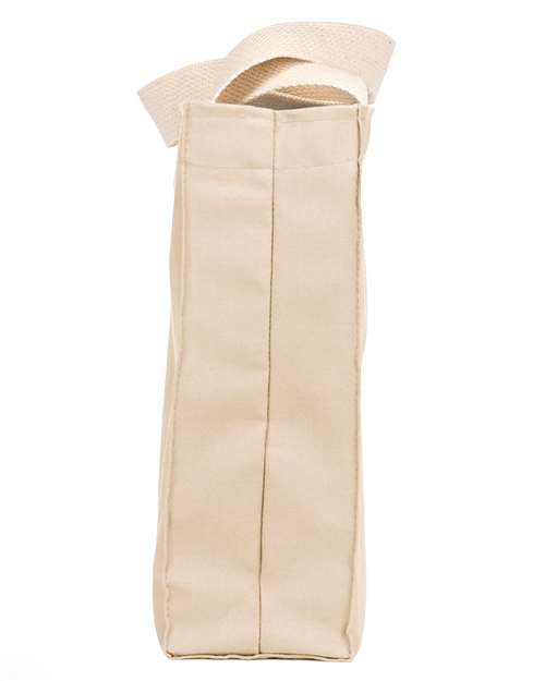 Bayside BA750 USA-Made Canvas Medium Gusset Tote Bag