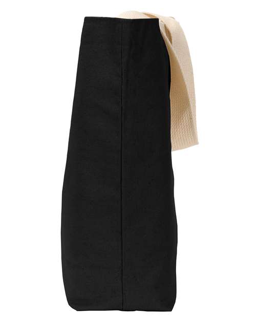 Bayside BS600 USA-Made Canvas Jumbo Tote Bag