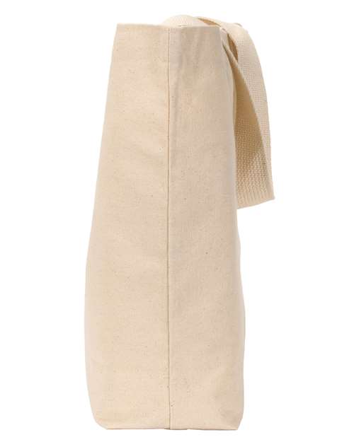 Bayside BS600 USA-Made Canvas Jumbo Tote Bag