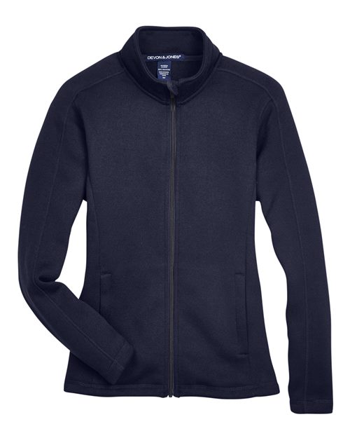Devon & Jones DG793W Women's Bristol Full-Zip Sweater Fleece Jacket