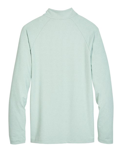 Devon & Jones DG480 Men's CrownLux Performance® Clubhouse Micro-Stripe Quarter-Zip Pullover