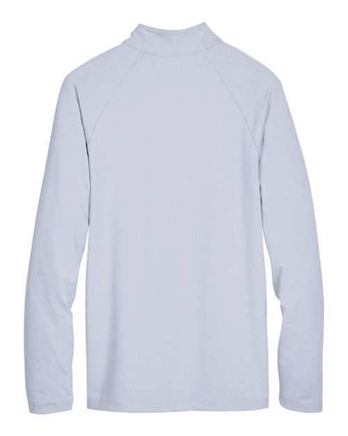 Devon & Jones DG480 Men's CrownLux Performance® Clubhouse Micro-Stripe Quarter-Zip Pullover