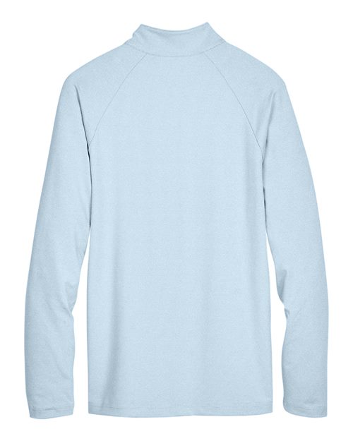 Devon & Jones DG480 Men's CrownLux Performance® Clubhouse Micro-Stripe Quarter-Zip Pullover