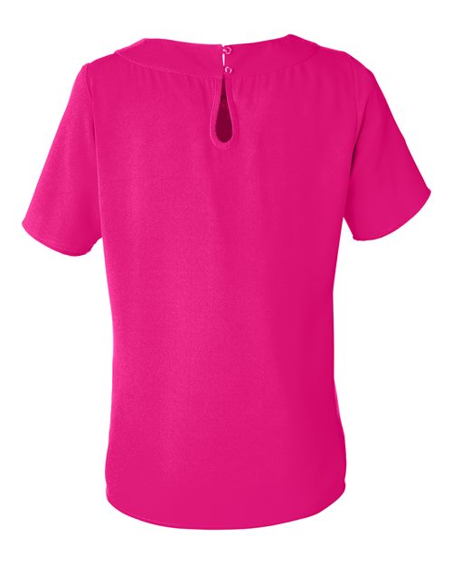 Devon & Jones DP613W Women's Perfect Fit™ Boat Neck Blouse