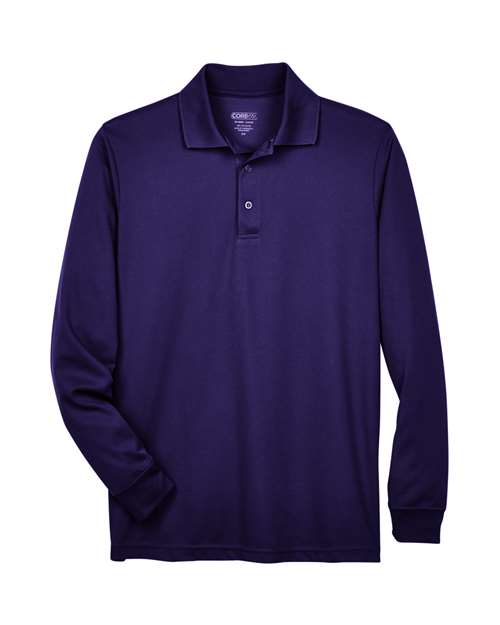 CORE365 88192 Men's Pinnacle Performance Long Sleeve Piqué Polo