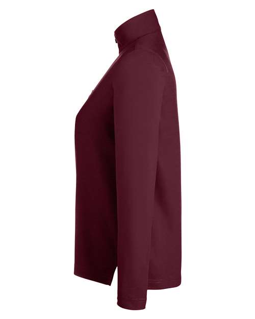 CORE365 CE405W Women's Fusion ChromaSoft™ Pique Quarter-Zip Pullover
