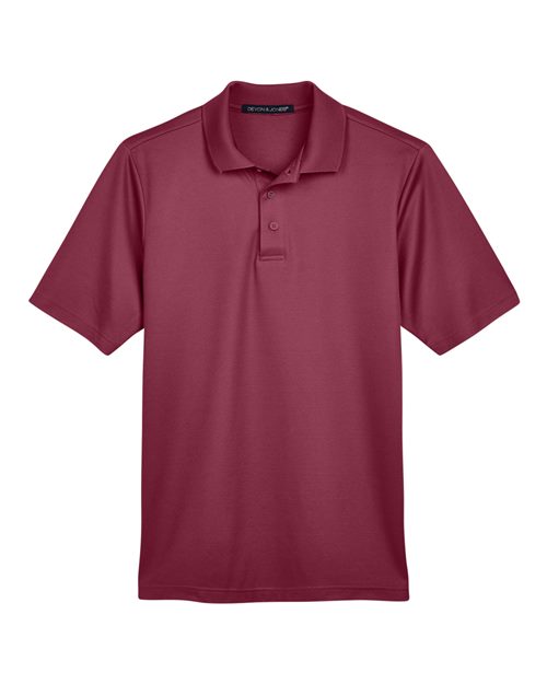 Devon & Jones DG20 Men's CrownLux Performance® Plaited Polo