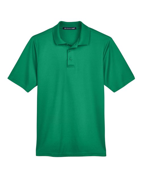 Devon & Jones DG20 Men's CrownLux Performance® Plaited Polo