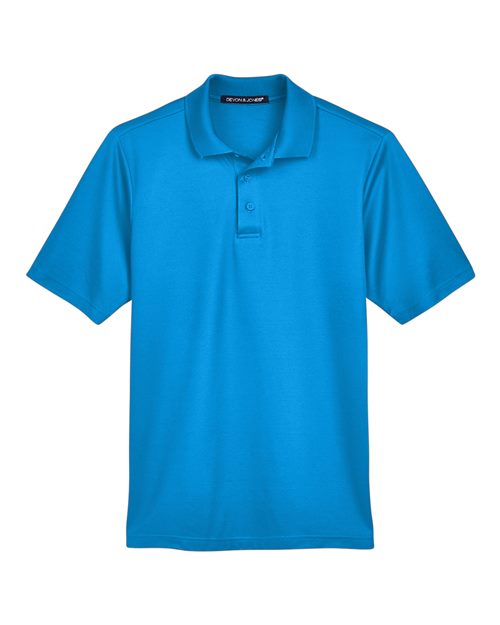 Devon & Jones DG20 Men's CrownLux Performance® Plaited Polo