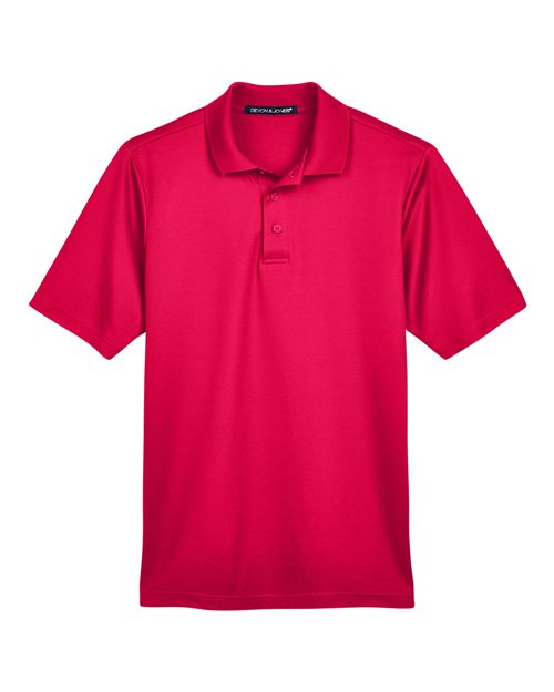 Devon & Jones DG20 Men's CrownLux Performance® Plaited Polo