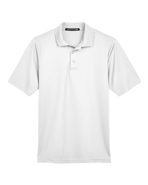 Devon & Jones DG20 Men's CrownLux Performance® Plaited Polo