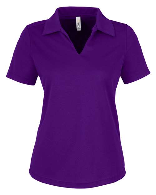 CORE365 CE104W Women's Market Snag Protect Mesh Polo