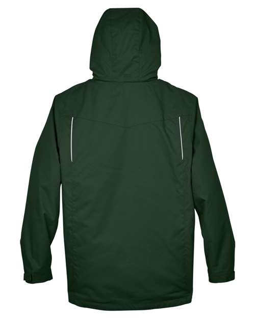 CORE365 88205 Men's Region 3-in-1 Jacket with Fleece Liner