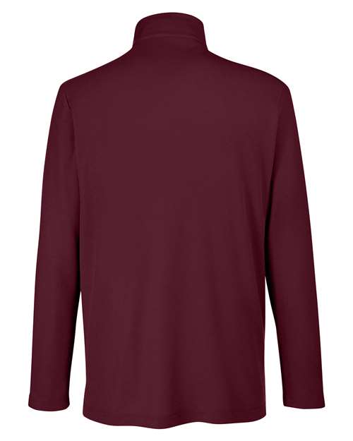 CORE365 CE405 Men's Fusion ChromaSoft™ Pique Quarter-Zip Pullover