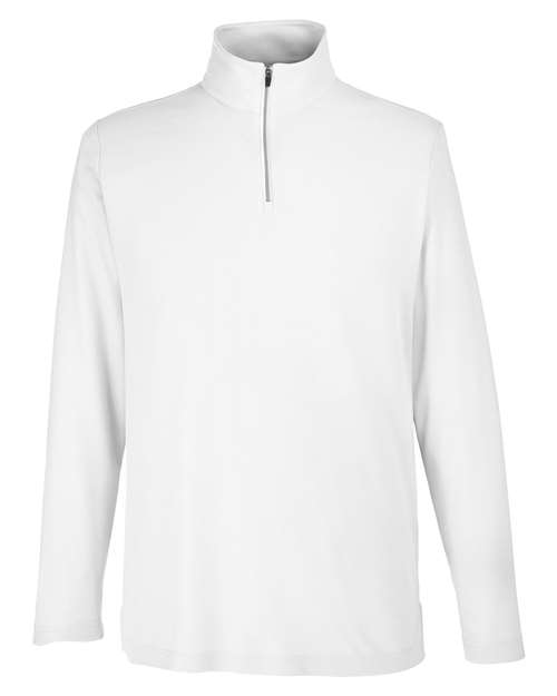 CORE365 CE405 Men's Fusion ChromaSoft™ Pique Quarter-Zip Pullover
