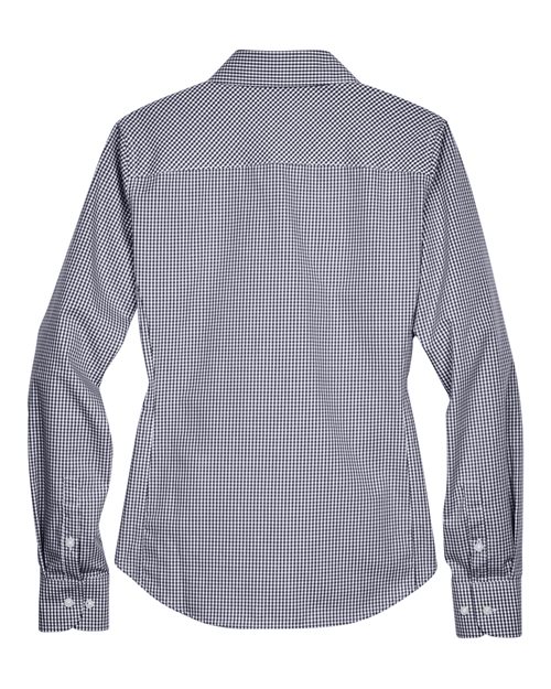 Devon & Jones D640W Women's Crown Collection® Gingham Check Woven Dress Shirt