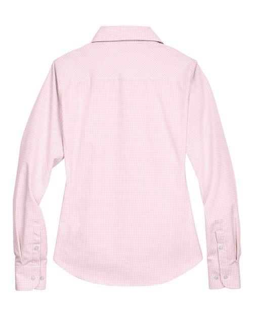 Devon & Jones D640W Women's Crown Collection® Gingham Check Woven Dress Shirt