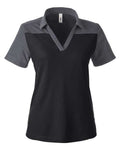 CORE365 CE112CW Women's Fusion ChromaSoft™ Colorblock Polo