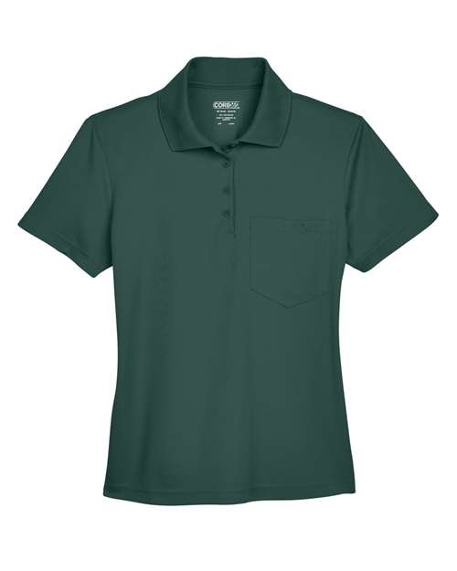 CORE365 78181P Women's Origin Performance Piqué Polo with Pocket