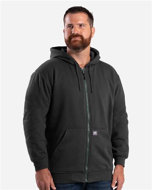 Berne Apparel SZ101T Men's Tall Heritage Thermal-Lined Full-Zip Hooded Sweatshirt