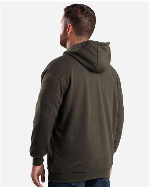 Berne Apparel SZ101T Men's Tall Heritage Thermal-Lined Full-Zip Hooded Sweatshirt