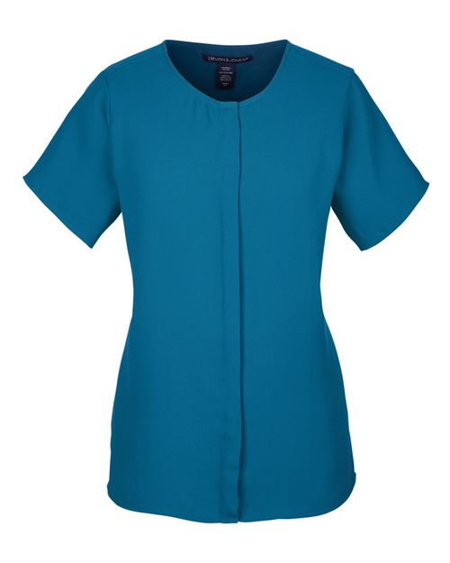 Devon & Jones DP612W Women's Perfect Fit™ Crepe Blouse