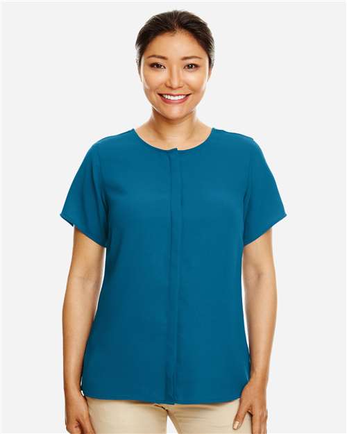 Devon & Jones DP612W Women's Perfect Fit™ Crepe Blouse