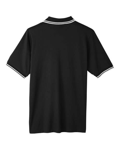 Devon & Jones DG20C Men's CrownLux Performance® Plaited Tipped Polo