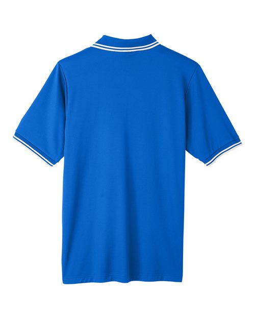 Devon & Jones DG20C Men's CrownLux Performance® Plaited Tipped Polo