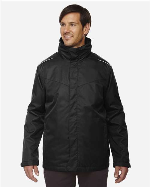 CORE365 88205T Men's Tall Region 3-in-1 Jacket with Fleece Liner