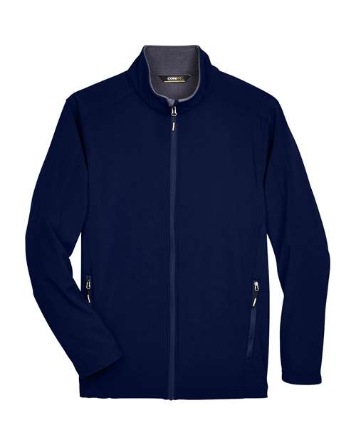 CORE365 88184T Men's Tall Cruise Two-Layer Fleece Bonded Soft Shell Jacket