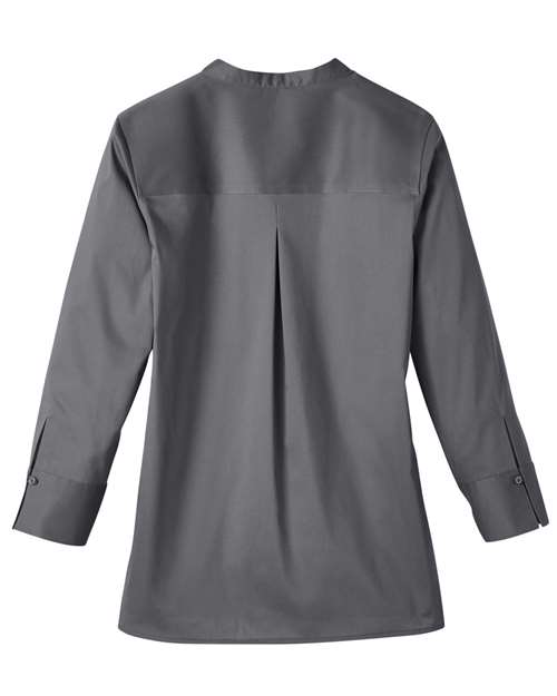 Devon & Jones DG560W Women's Crown Collection® Stretch Broadcloth Three-Quarter Sleeve Blouse