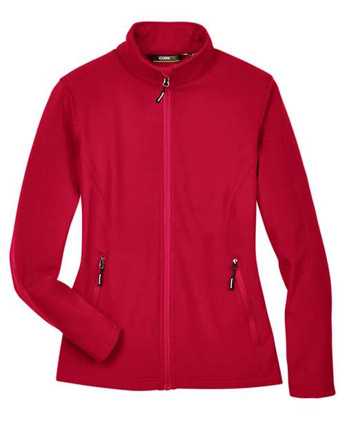CORE365 78184 Women's Cruise Two-Layer Fleece Bonded Soft Shell Jacket