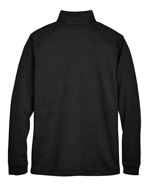 Devon & Jones DG798 Men's Newbury Mélange Fleece Quarter-Zip Pullover