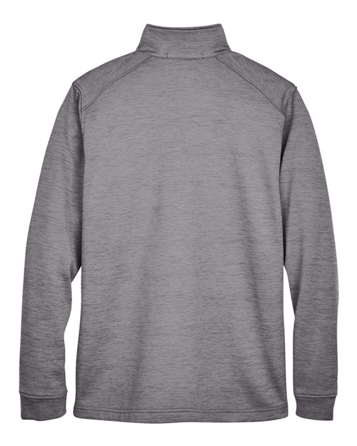 Devon & Jones DG798 Men's Newbury Mélange Fleece Quarter-Zip Pullover