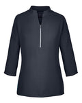 Devon & Jones DP611W Women's Perfect Fit™ Three-Quarter Sleeve Crepe Tunic
