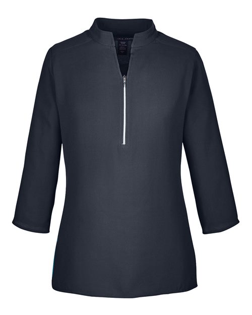 Devon & Jones DP611W Women's Perfect Fit™ Three-Quarter Sleeve Crepe Tunic